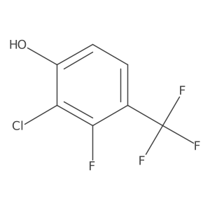2-Chloro-3-fluoro-4-(trifluoromethyl)phenol Structure