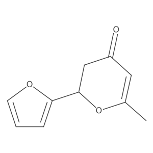 2-(2-Furanyl)-2,3-dihydro-6-methyl-4H-pyran-4-one Structure