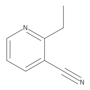 2-Ethylnicotinonitrile Structure
