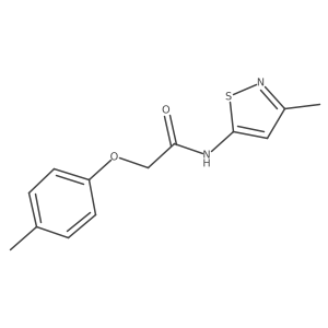N-(3-methylisothiazol-5-yl)-2-(p-tolyloxy)acetamide Structure