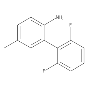 2',6'-Difluoro-5-methyl-[1,1'-biphenyl]-2-amine Structure