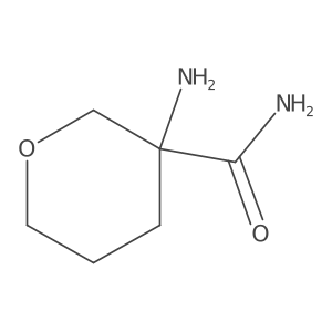 3-Aminotetrahydro-2H-pyran-3-carboxamide Structure