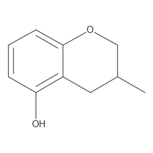 3-methyl-3,4-dihydro-2H-chromen-5-ol结构式