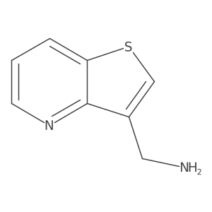 Thieno[3,2-b]pyridin-3-ylmethanamine结构式