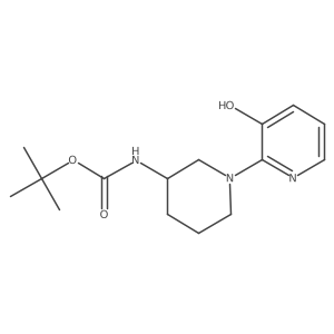 Tert-butyl (1-(3-hydroxypyridin-2-yl)piperidin-3-yl)carbamate Structure