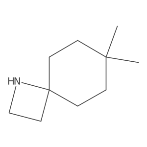 7,7-Dimethyl-1-azaspiro[3.5]nonane Structure