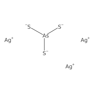 Silver arsenic sulfide (proustite) Structure