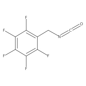 1,2,3,4,5-Pentafluoro-6-(isocyanatomethyl)benzene Structure