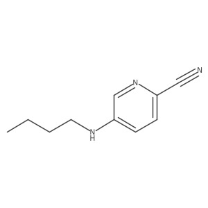 5-(Butylamino)pyridine-2-carbonitrile Structure