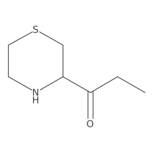 1-(Thiomorpholin-3-yl)propan-1-one Structure