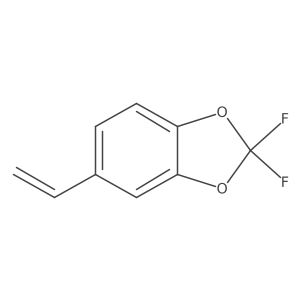 2,2-Difluoro-5-vinyl-benzo[1,3]dioxole Structure