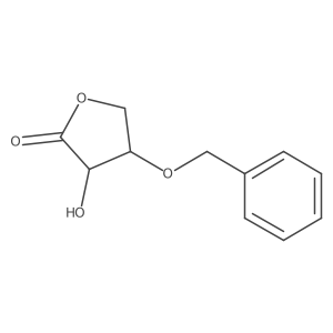 (3R,4R)-4-(Benzyloxy)-3-hydroxydihydrofuran-2(3H)-one Structure