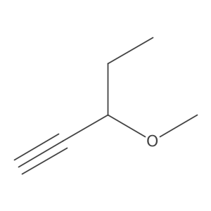 3-Methoxypent-1-yne Structure