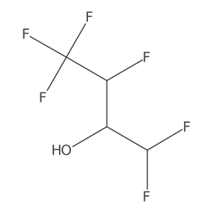 1,1,3,4,4,4-Hexafluorobutan-2-ol Structure
