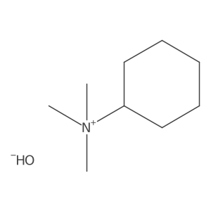 N,N,N-trimethylcyclohexanaminium hydroxide Structure