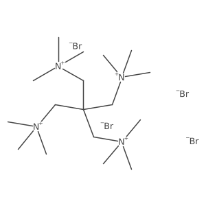N1,N1,N1,N3,N3,N3-Hexamethyl-2,2-bis((trimethylammonio)methyl)propane-1,3-diaminium bromide Structure