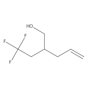2-(2,2,2-Trifluoroethyl)pent-4-en-1-ol Structure