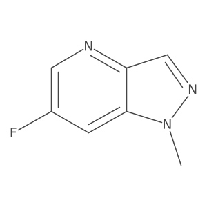 6-fluoro-1-methyl-1H-pyrazolo[4,3-b]pyridine Structure