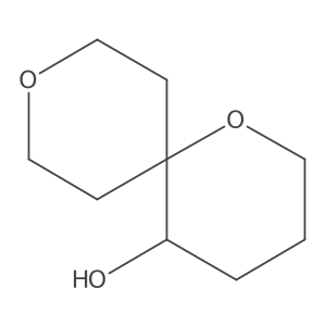1,9-Dioxaspiro[5.5]undecan-5-ol结构式