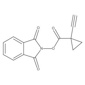 1,3-Dioxoisoindolin-2-YL 1-ethynylcyclopropane-1-carboxylate Structure