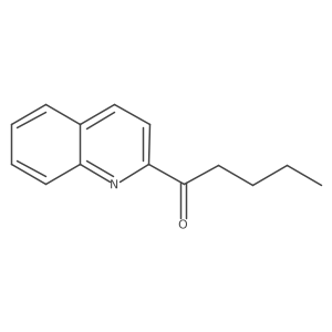 1-(2-Quinolinyl)-1-pentanone结构式