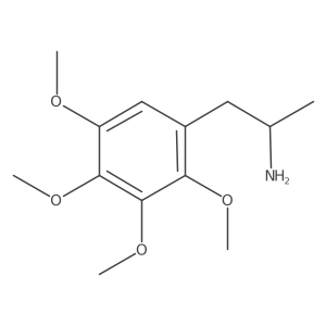 2,3,4,5-Tetramethoxyamphetamine结构式