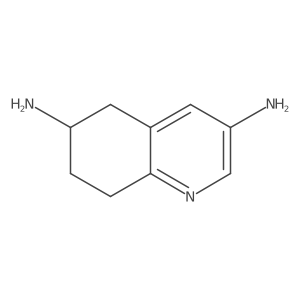 5,6,7,8-Tetrahydroquinoline-3,6-diamine结构式