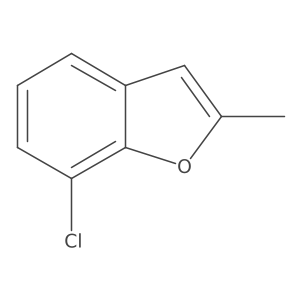 7-chloro-2-methyl-Benzofuran结构式