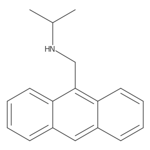 [(Anthracen-9-yl)methyl](propan-2-yl)amine Structure