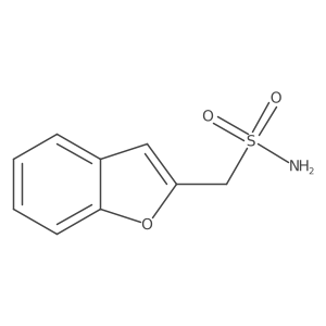 1-Benzofuran-2-ylmethanesulfonamide结构式