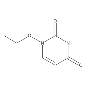 1-Ethoxy-2,4(1H,3H)-pyrimidinedione结构式