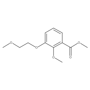 Methyl 2-(methyloxy)-3-{[2-(methyloxy)ethyl]oxy}benzoate Structure