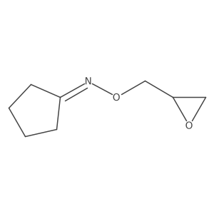 N-[(oxiran-2-yl)methoxy]cyclopentanimine Structure