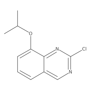 2-Chloro-8-isopropoxyquinazoline Structure