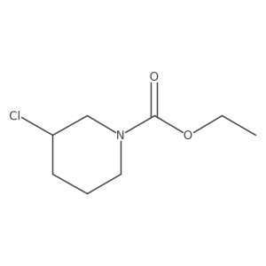 Ethyl 3-chloro-1-piperidinecarboxylate Structure