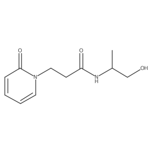 N-(1-Hydroxypropan-2-yl)-3-(2-oxopyridin-1(2H)-yl)propanamide Structure