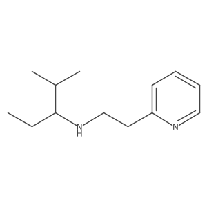 (2-Methylpentan-3-yl)[2-(pyridin-2-yl)ethyl]amine结构式