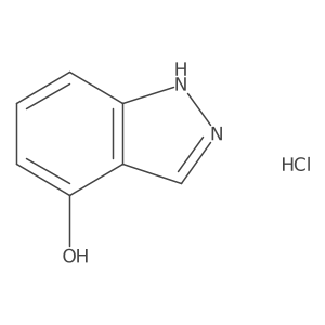 4-Hydroxy-1H-indazole hydrochloride Structure