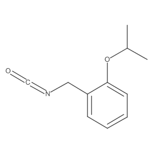 1-(Isocyanatomethyl)-2-(propan-2-yloxy)benzene结构式