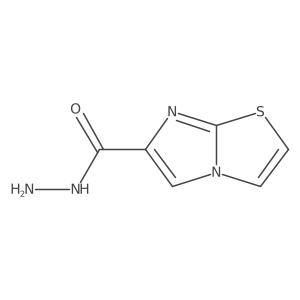 Imidazo[2,1-b]thiazole-6-carbohydrazide结构式