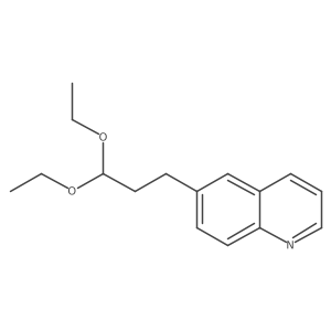 6-(3,3-Diethoxypropyl)quinoline structure