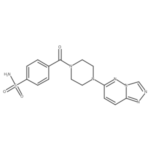 4-(4-([1,2,4]Triazolo[4,3-b]pyridazin-6-yl)piperazine-1-carbonyl)benzenesulfonamide Structure