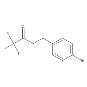 4-(4-Bromophenyl)-1,1,1-trifluorobutan-2-one Structure