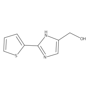 (2-Thiophen-2-yl-1H-imidazol-4-yl)-methanol Structure