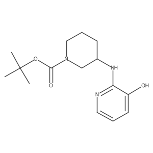 (S)-tert-butyl 3-((3-hydroxypyridin-2-yl)amino)piperidine-1-carboxylate Structure