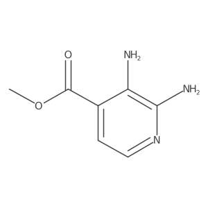 Methyl 2,3-diaminopyridine-4-carboxylate Structure