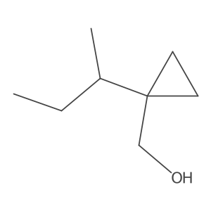 [1-(Butan-2-yl)cyclopropyl]methanol Structure