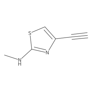 2-Thiazolamine, 4-ethynyl-N-methyl- Structure
