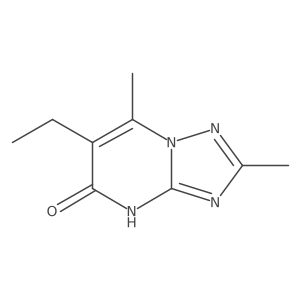 6-ethyl-2,7-dimethyl-4H,5H-[1,2,4]triazolo[1,5-a]pyrimidin-5-one Structure