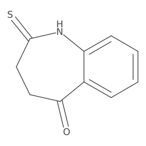 5H-1-Benzazepin-5-one, 1,2,3,4-tetrahydro-2-thioxo-结构式